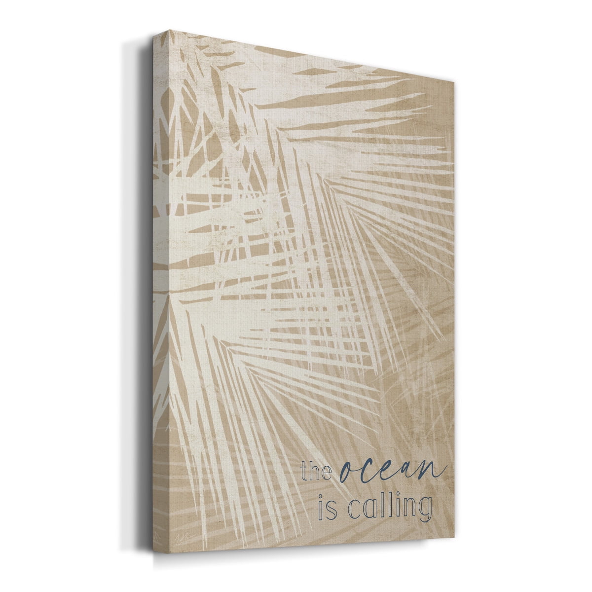 Ocean Calling Palms Premium Gallery Wrapped Canvas - Ready to Hang
