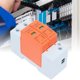 thumbnail image 1 of Dispositivo De Protección SPD, Pararrayos 2P AC 420 V Con Ventana Visual Y Hebilla Antigrietas, Para Protección De Circuitos Domésticos Y Mantenimiento Eléctrico, 1 of 7