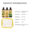 thumbnail image 6 of Travel 3-Piece Set Shampoo Conditioner And Shower Gel For All Hair Types, 6 of 7
