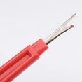 thumbnail image 3 of Transemion Craft Thread Slicer Wear-resistant Stitch Unpicker Eyelet Design Seam Ripper Lightweight Stable Removed Sewing Tool Random Color 1Set, 3 of 6