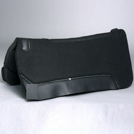 Neoprene Saddle Cover - Horse SADDLE PAD WOOL FELT NEOPRENE BASE SHOCK ABSORBENT 39120