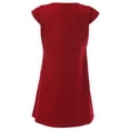 thumbnail image 2 of Richie House Girls' Elegant Dress with Rose Shaped Decoration Buttons RH1190, 2 of 7