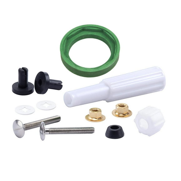 Tnarru Toilet Tank to Bowl Coupling Kit,Toilet Tank Gasket with Nut Bolt Replacement Repair Part for American Standard Toilet, Hotel With Wrench