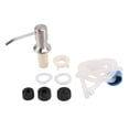 thumbnail image 1 of Soap Dispenser for Kitchen Sink Built in Countertop Soap Dispenser Pump Head with 46 inch Extension Tube Kit (Silver), 1 of 8