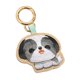 thumbnail image 3 of Llavero bordado, llavero para coche, llavero elegante con forma de animal, ideal como regalo de Acción de Gracias. Cachorro, 3 of 9