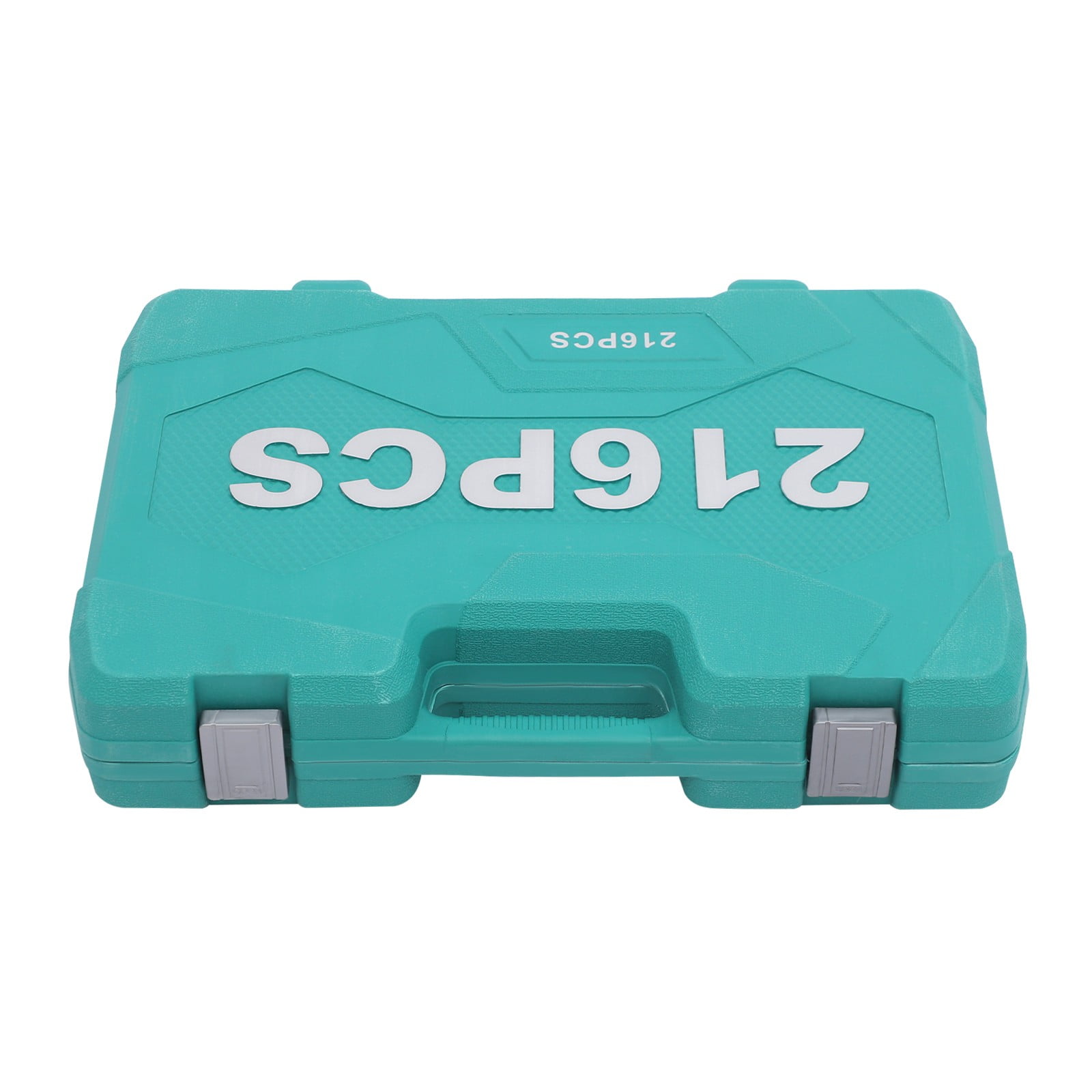 216-Piece Tool Box with Socket and Ratchet Wrench Socket Ratchet Wrench Set