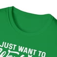 thumbnail image 3 of I Just Want To Work In My Garden, Gildan Unisex T-Shirt, Graphic Tee, S-3XL, 3 of 3