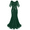Dark Green, variant on Women's Evening Dress 1920s Sequin Mermaid Hem Maxi Long Formal Ball Gown