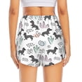 thumbnail image 4 of Goofa Dachshund Dog Puppy Printed Women 2 in 1 Running Shorts,Quick Dry Athletic Workout Shorts,High Waisted Athletic Shorts with Liner Pockets-Large, 4 of 9
