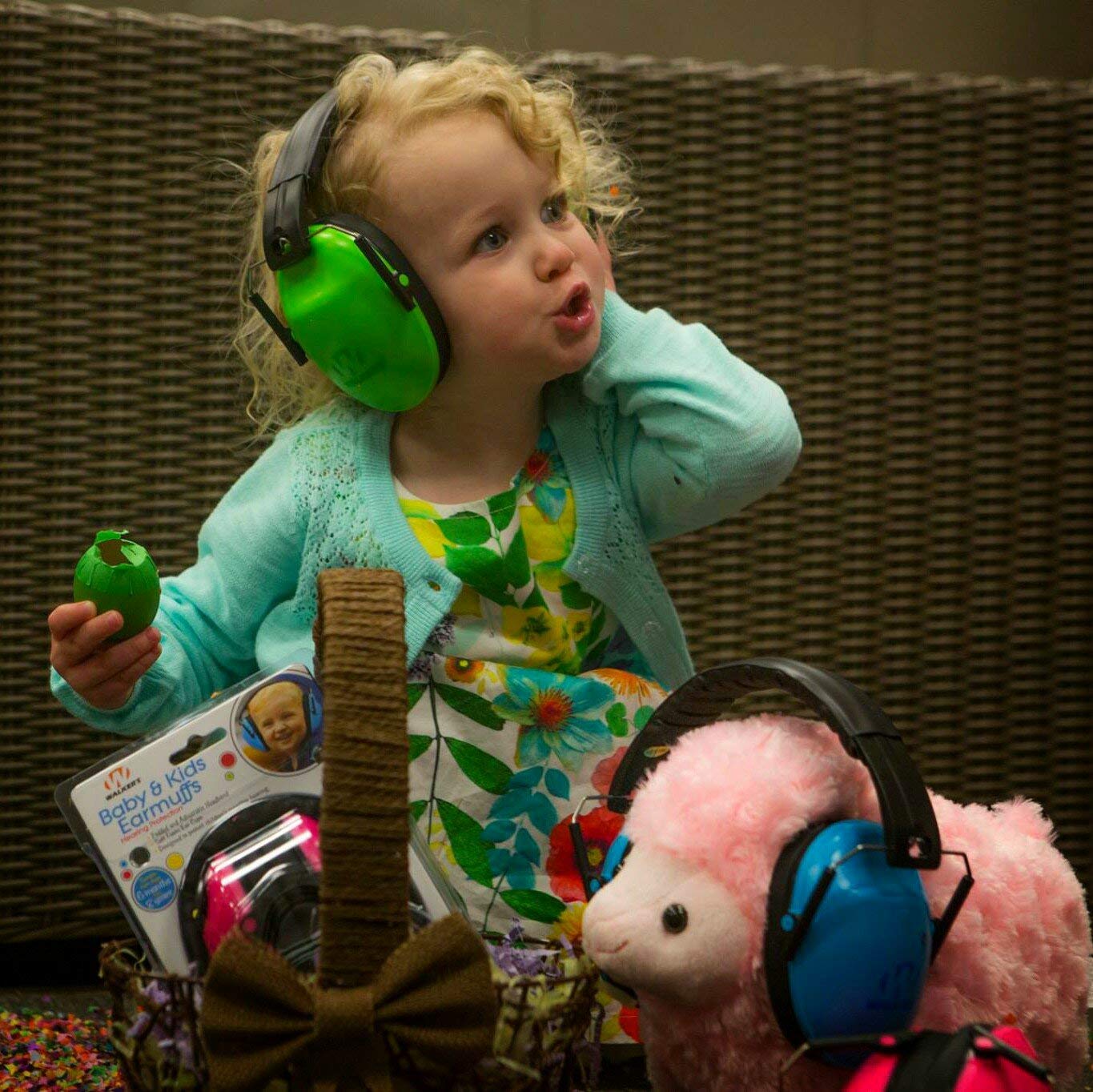Walker's Youth Folding Noise-Reducing Earmuffs, Camo photo 2