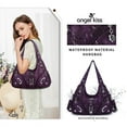 thumbnail image 5 of Angelkiss Hobo Shouder Purses for Women Crossbody Bag with Adjustable Long Straps Ultra Soft with Multiple Pockets, 5 of 5