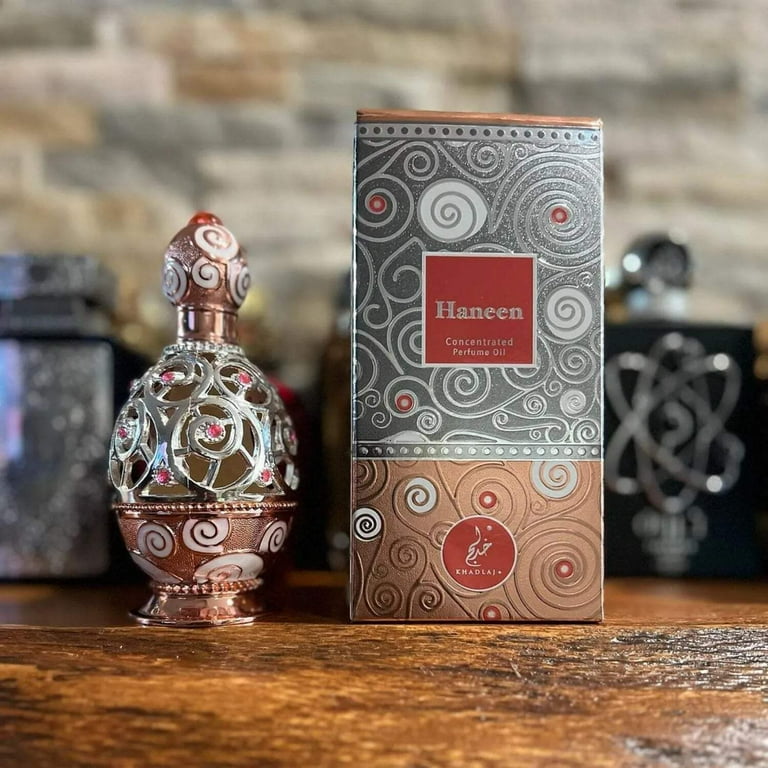 Khadlaj Unisex Haneen Rose Gold Perfume Oil 0.67 oz Fragrances