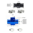 thumbnail image 3 of Water Temp Gauge Joint Water Temp Meter Joint Temp Hose Adapter Attachment, 3 of 5