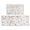 Pioneer Flower Floral-2, variant on Pioneer Flower Floral Print Pattern Kitchen Rugs Sets Of 2,Anti Fatigue Kitchen Mat Rugs Non Slip Washable,Decorative Kitchen Floor Mats for Kitchen,Sink,Laundry,17"x30" 17"x47"