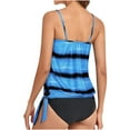 thumbnail image 4 of Dezsed Two Piece Blouson Tankini Swimsuits for Women Modest Bathing Suits Loose Fit Swimwear Swim Tank Top With Shorts, 4 of 8
