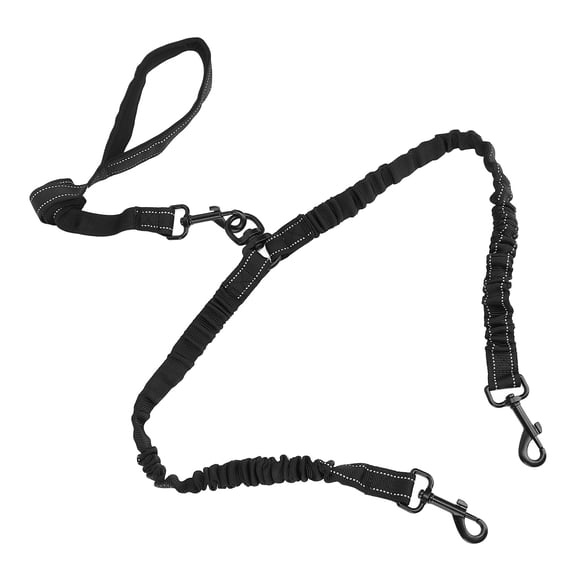 Correa Doble Para , Alta Elasticidad, Mejor Control, Correa Doble Reflectante Que Absorbe Los Golpes Para Caminar Para Perros De Raza Grande