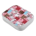 thumbnail image 2 of Estuche de Gancho de con Estampado de Gato, Bolsa de Almacenamiento de Viaje para Varios Accesorios de Costura de Y Tejido , Gato colorido El 11x18cm perfecl Estuche de ganchillo, 2 of 8