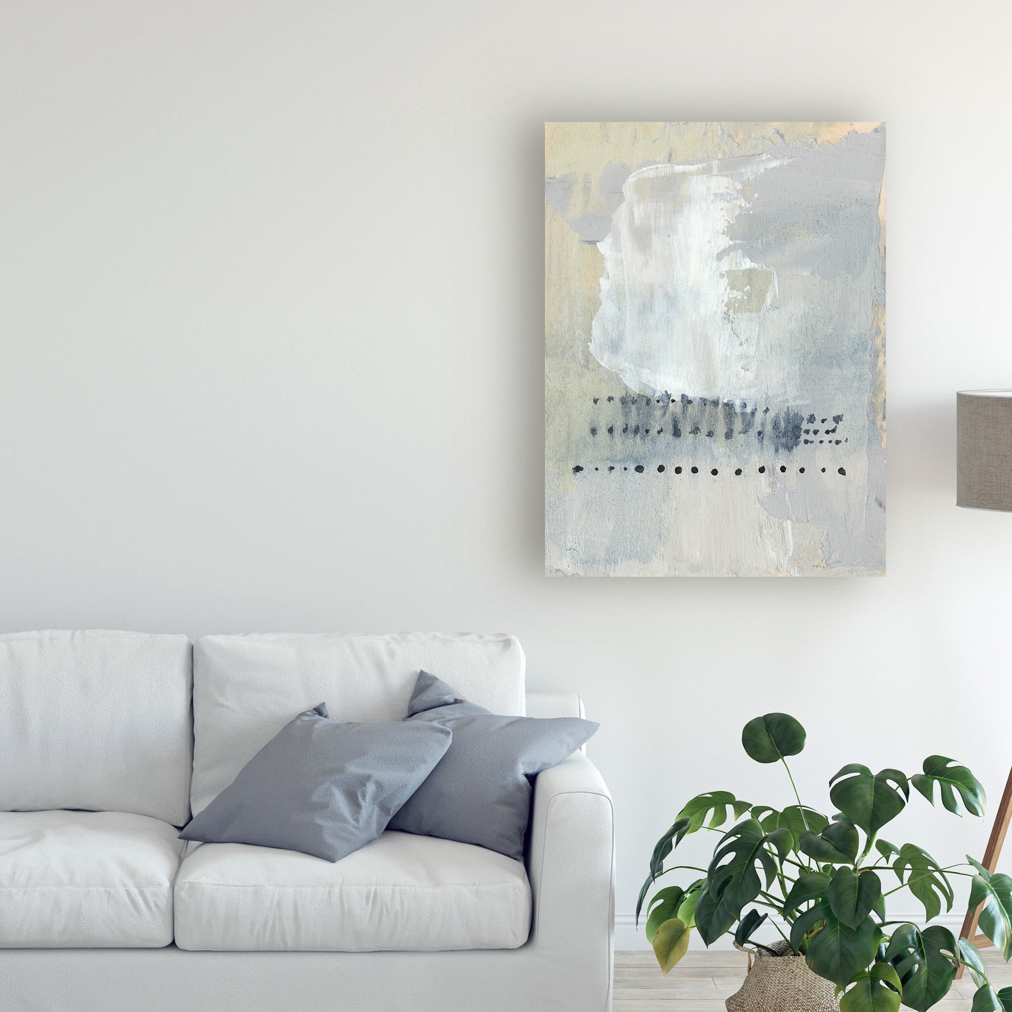 Trademark Fine Art 'Sentry Dots II' Canvas Art by Jennifer Goldberger