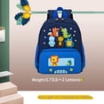 thumbnail image 3 of Mochila Willikiva Cute Zoo Little 3D para niños impermeable azul, 3 of 7