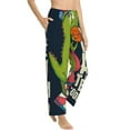 thumbnail image 2 of Balery Dinosaur Basketball Player print Women's Pajama Pants,Ultra Lightweight Pjs,Lounge Pant-XX-Large, 2 of 9
