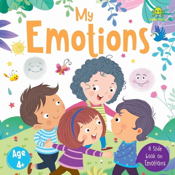 Slide Board Book My Emotions, (Board Book)