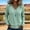 Green, variant on Njagoc3 Womens Linen Tops Summer Casual Long Sleeve V Neck Shirts Fringe Cotton Linen Blouses Hem Beach Clothes