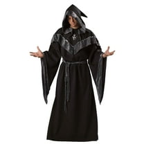 Incharacter Costumes Mens Dark Sorcerer Robe Costume - Size Large