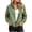 Army Green, variant on Women's Lightweight Zip Jacket Casual Long Sleeve Solid Basic Loose Cardigan Travel Vacation Spring Summer Fall Tops Khaki XL