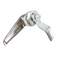 thumbnail image 3 of Level Handle Cam Lock, Zinc Alloy Chrome Finished L Shape w Keys MS308-3, 3 of 4