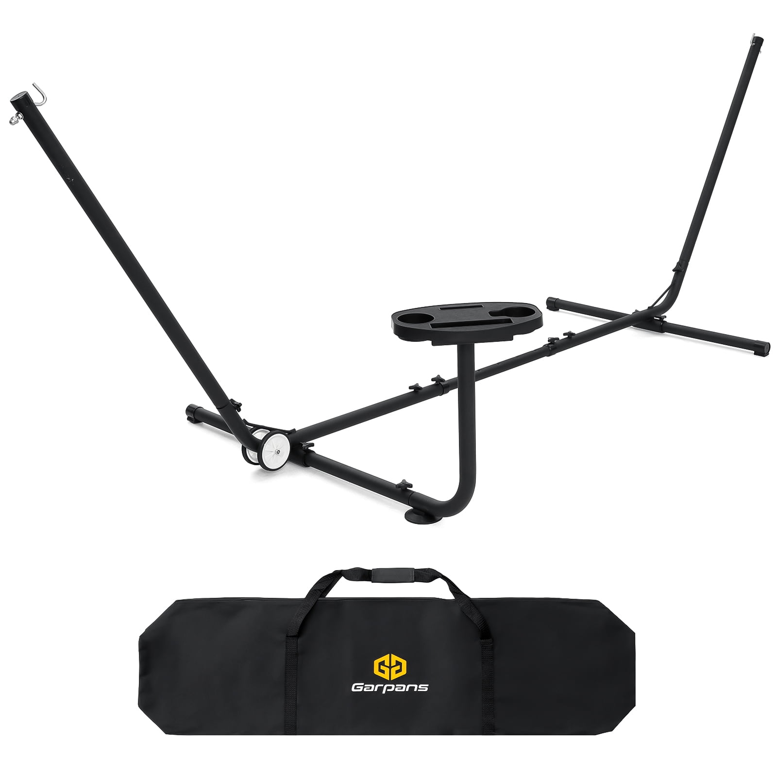Hammock Stand Only Portable Hammock Stand Heavy Duty 2 Person Hammock Stands with Builtin Wheel
