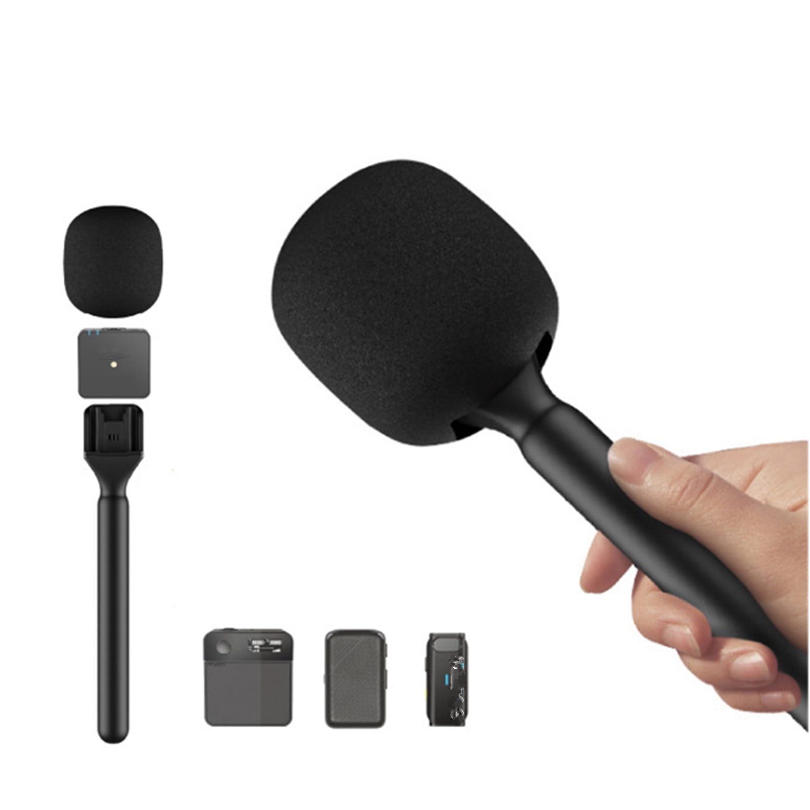 Wireless Microphones Interview Handheld Mic Adapter Bracket Mount for DJI Mic TAPDRA Spare Part