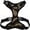 Harness (Army/Black Trim), variant on Voyager Step-In Lock Cat Harness - Adjustable Step-In Vest Harness for Small and Large Cats by Best Pet Supplies
