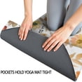 thumbnail image 3 of Pioneer Flower Floral Print Pattern Hot Yoga Mat Towel Non Slip for Hot Yoga - Quick-Drying Yoga Mat Cover with 4 Corner Pockets with Travel Bag - Hot Yoga Towel Non Slip 74"x26", 3 of 6