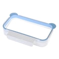 thumbnail image 4 of Tenedor Del Bolso De Basura De La Basura De La Ejecución Para De Baño Del Lavadero De La Tabla De Cocina, Bote De Basura De La Ejecución De Azul Baoblaze Soporte de basura para colgar de la mesa, 4 of 8