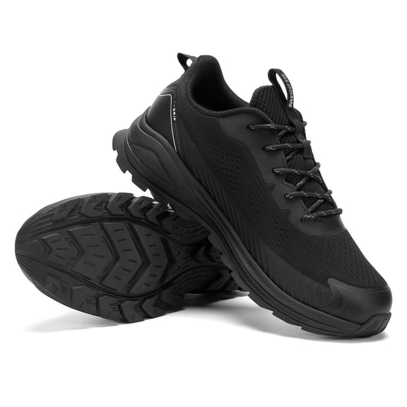 GLOSIW Men's Trail Running Shoes Fashion Walking Hiking Sneakers for Men Tennis Cross Training Shoe Outdoor Snearker