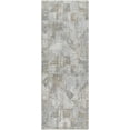 thumbnail image 6 of BoutiqueRugs Halia Contemporary Area Rug - Light Gray, Multi Brown, Cloud Gray - 18" x 18" Sample, 6 of 12