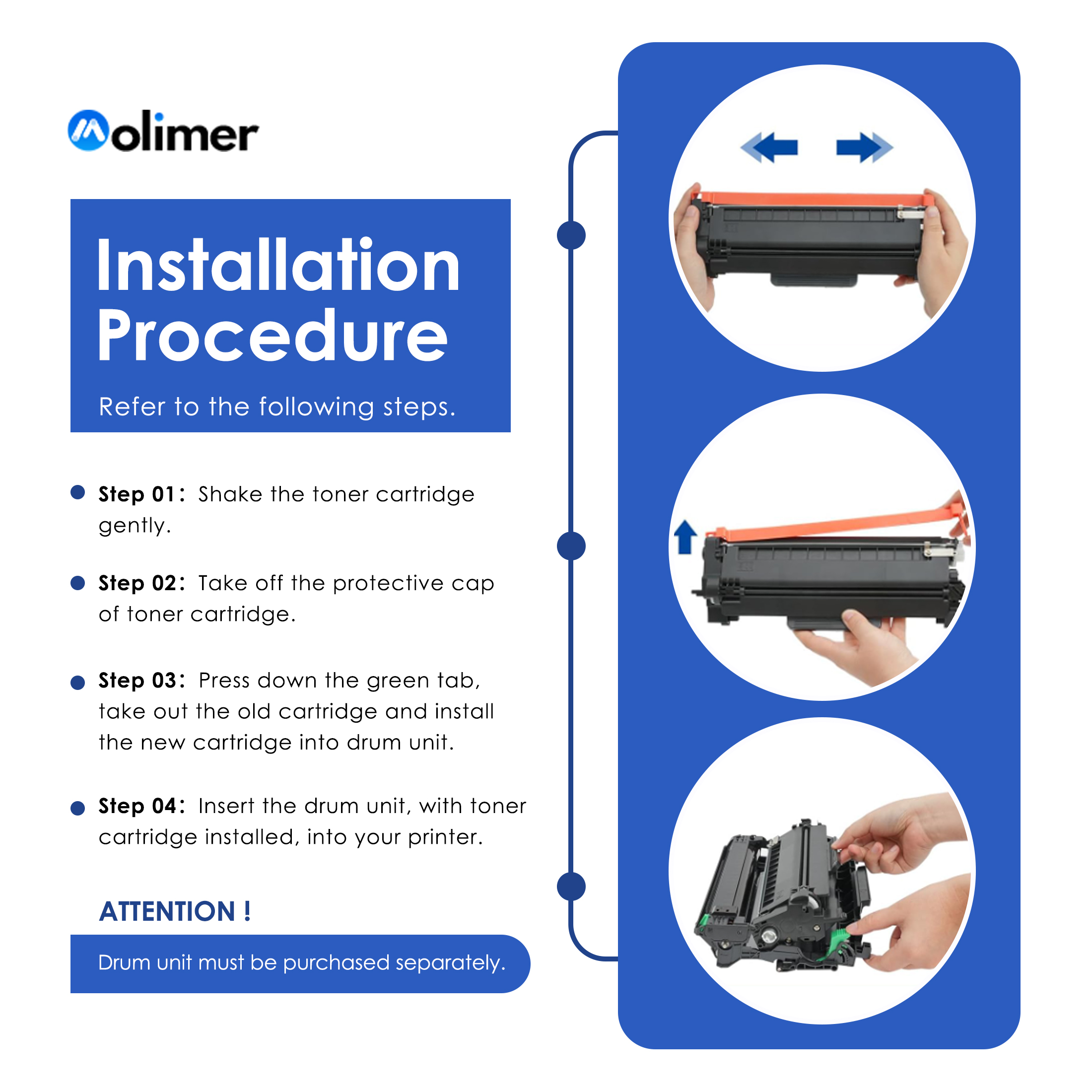 MOLIMER TN730/TN760 Toner Cartridges 2-Pack photo 4