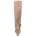 thumbnail image 4 of Brinley Co. Womens Comfort Extra Wide Calf Microsuede Wedge Boot, 4 of 8