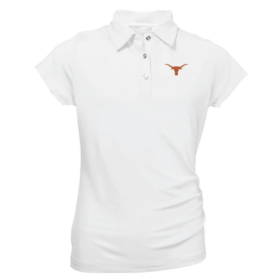 Youth Garb White Texas Longhorns Brighton Polo