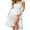 White, variant on Coduop Women's Summer Sleeveless Boho Backless Dress Holiday Beach Party Sundress Strappy Dress