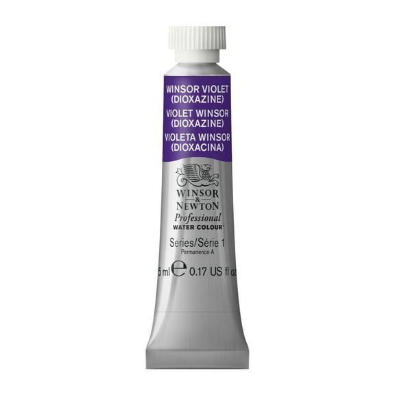 Winsor & Newton Professional Watercolor, 5ml, Winsor Violet Dioxazine