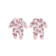 thumbnail image 2 of BemeyourBBs Western Baby Clothes Newborn Baby Boy Girl Cowboy Cowgirl Outfit Romper Cattle Print Long Sleeve Zip-up Full Length Jumpsuit Spring Fall Winter Clothes, 2 of 9