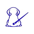 thumbnail image 2 of Uuiauoio Car Dog Rear Wipers Windshield Decals, Cute Animal Puppy Auto Rear Window Wiper Sticker, Waterproof Cartoon Funny Dog Moving Tail Stickers, Universal Car Accessories, 2 of 6