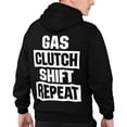thumbnail image 1 of STYLN Sweat à Capuche Répétitif avec Embrayage à Gaz (Moyen) Noir, 1 of 4