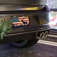 thumbnail image 6 of Deer Silhouette with American Flag Front License Plate, Metal License Plate, Funny Standard Plates Personalized Novelty Decorative For Men/Women/Boys/Girls Car 6×12 Inch, 6 of 6