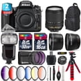 thumbnail image 1 of Nikon D750 DSLR Camera + AFS 18-140mm VR + Pro Flash + 9PC Filter Kit + 48GB (International Version), 1 of 11
