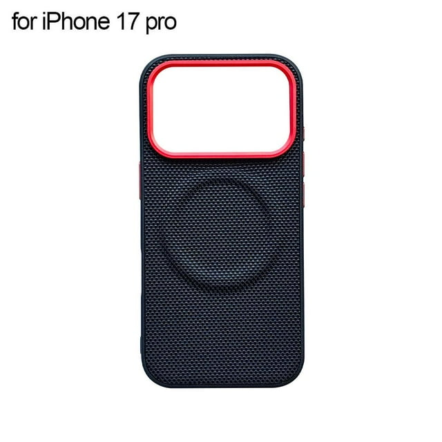 for 17 Pro,17 Pro Max Case Leather Woven Case Phone Cover J8W7