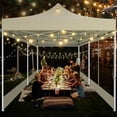 thumbnail image 5 of COBIZI 10x20 Heavy Duty Pop up Canopy with Mosquito Net,Instant Outdoor Shelter Large Canopy Tent for Outside,Gazebo with Mesh Sidewalls for Party,Backyard,Camping,Khaki, 5 of 8