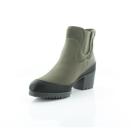 

Dr. Scholl s Line Em Up Women s Boots Olive Size 10 M