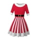 thumbnail image 2 of Disfraz de Navidad Vestido de Navidad Cosplay Vestirse Trajes de Navidad Mujeres Niñas Disfraz de Cosplay Falda roja para Fiesta de Navidad , METRO M, 2 of 8